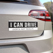 I Can Drive Car Magnet