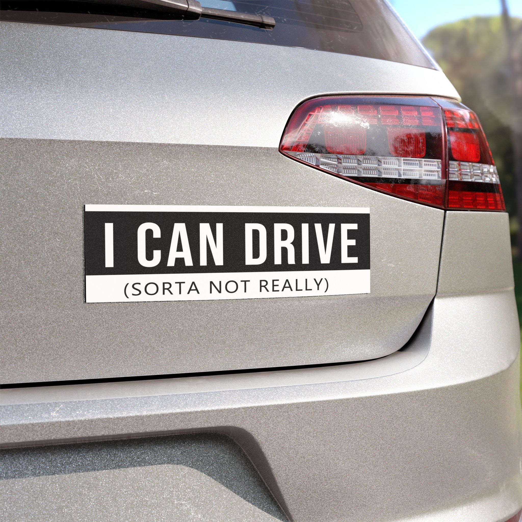 I Can Drive Car Magnet