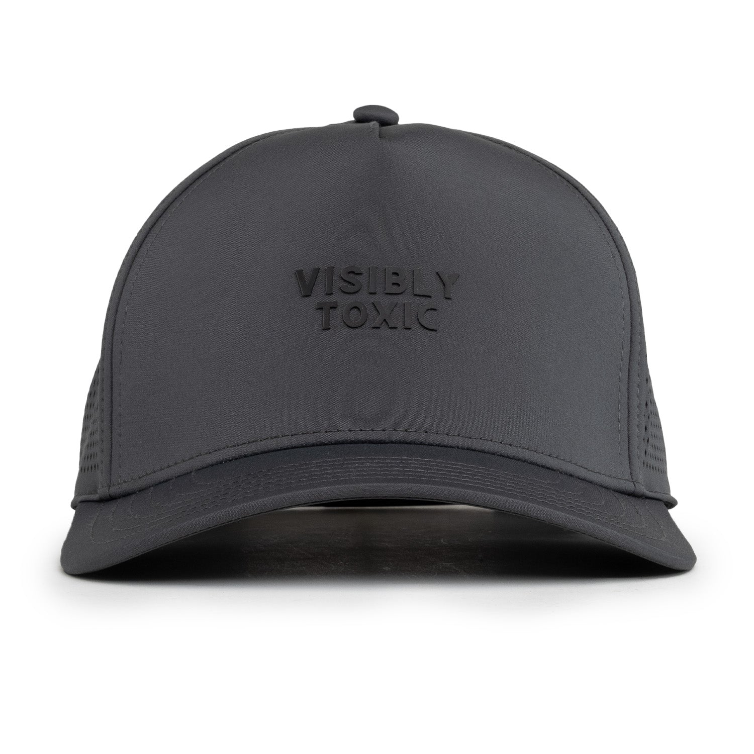 Visibly Toxic Gray Embroidered Hat