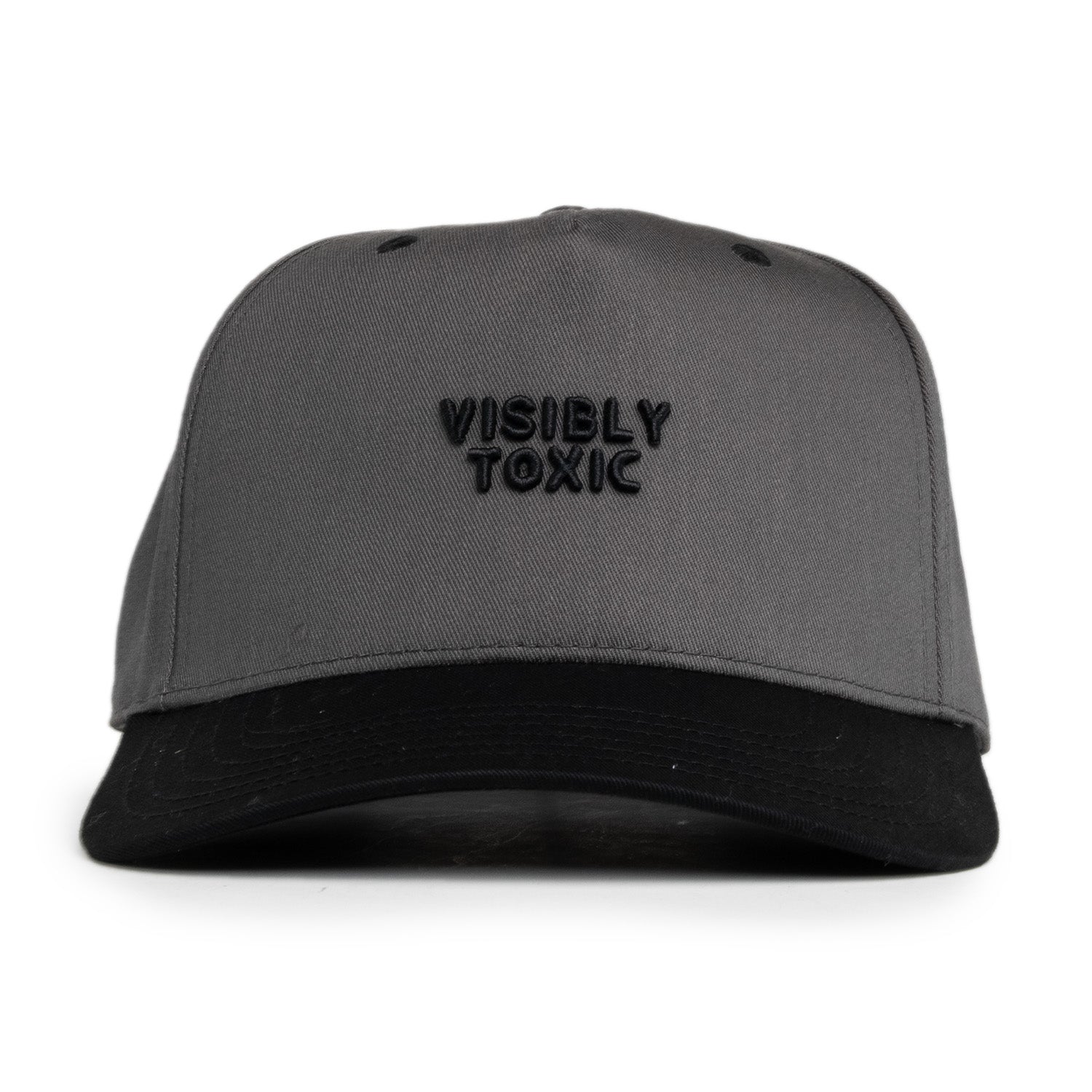 Visibly Toxic Gray Embroidered Hat