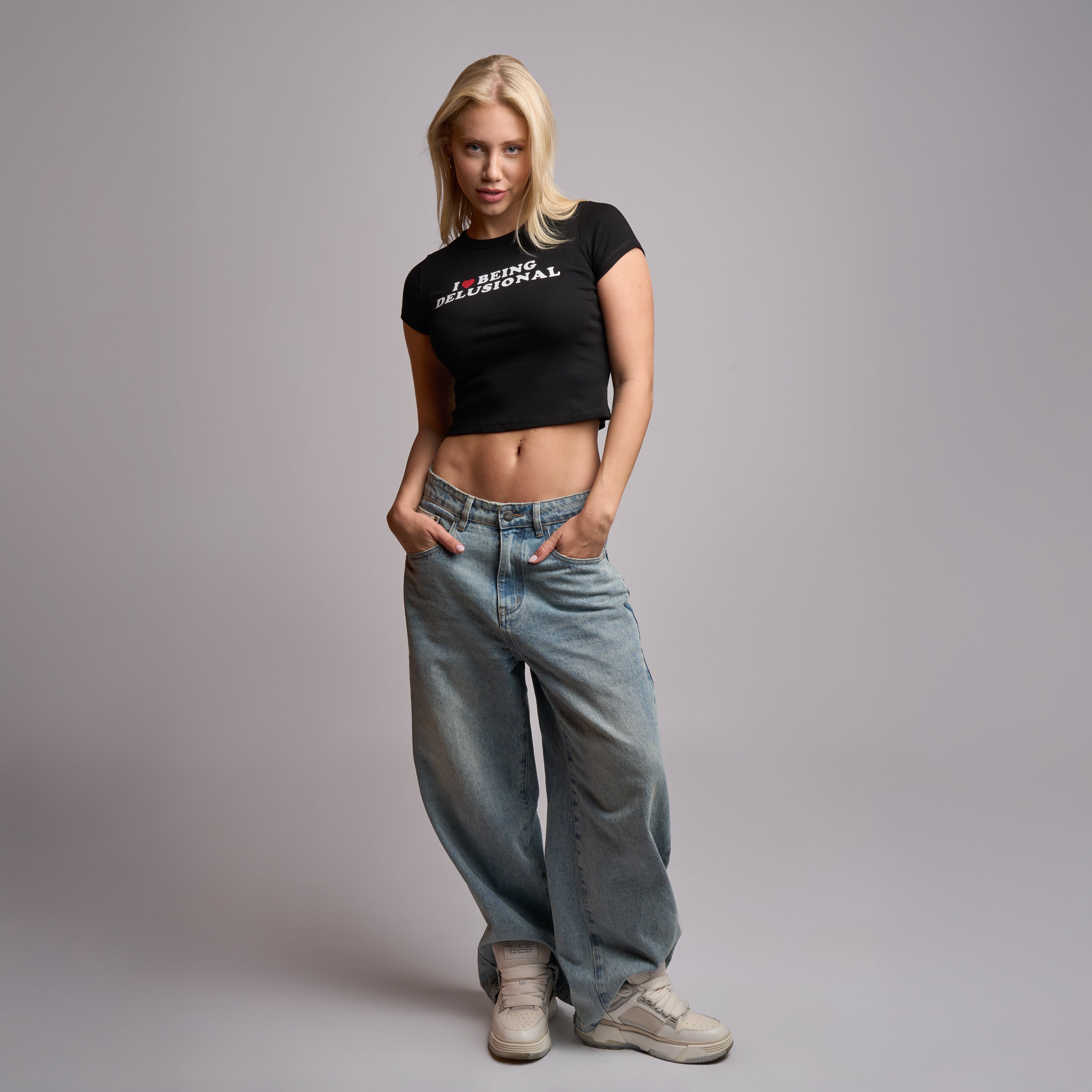 $14.99 Delusional Crop Top