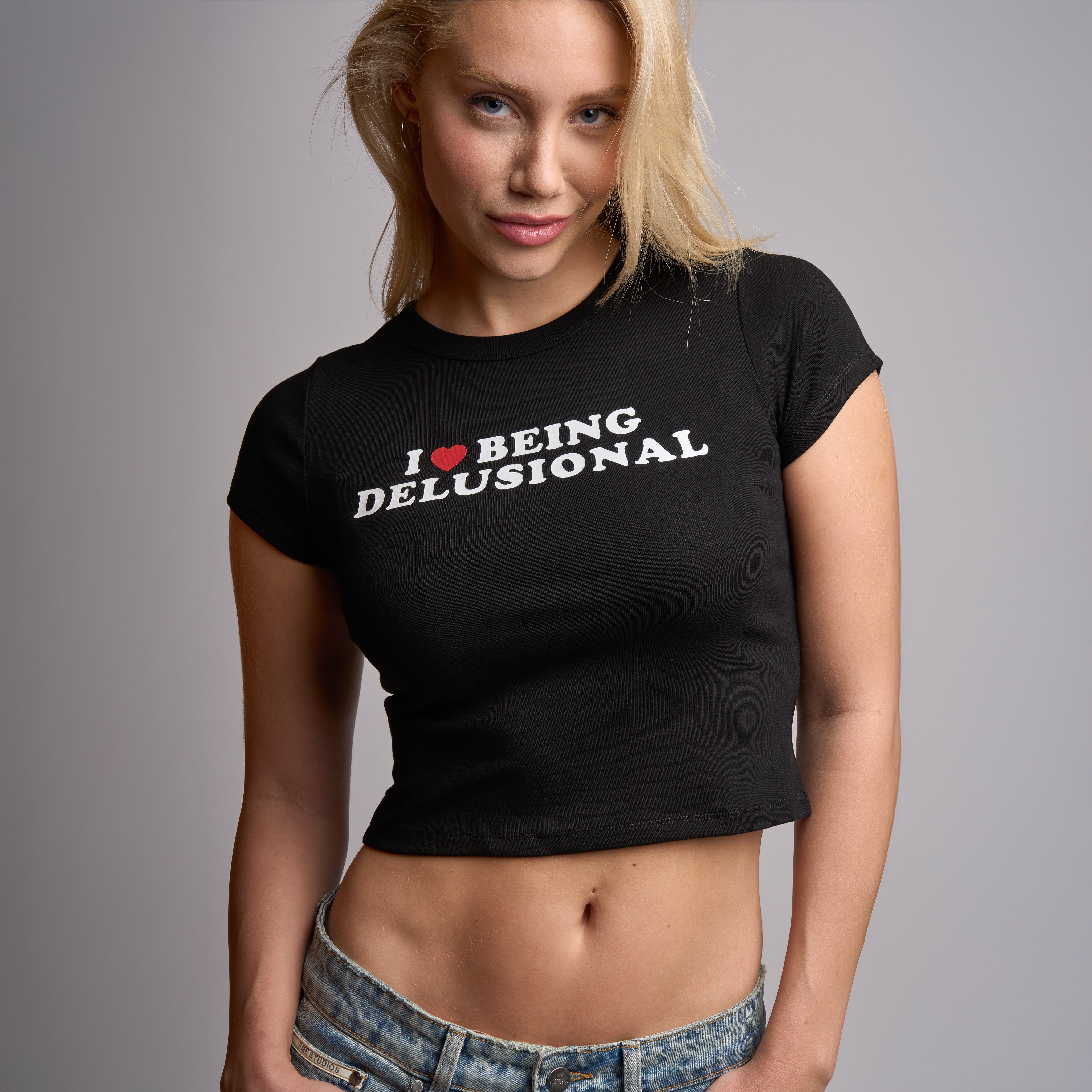 $14.99 Delusional Crop Top