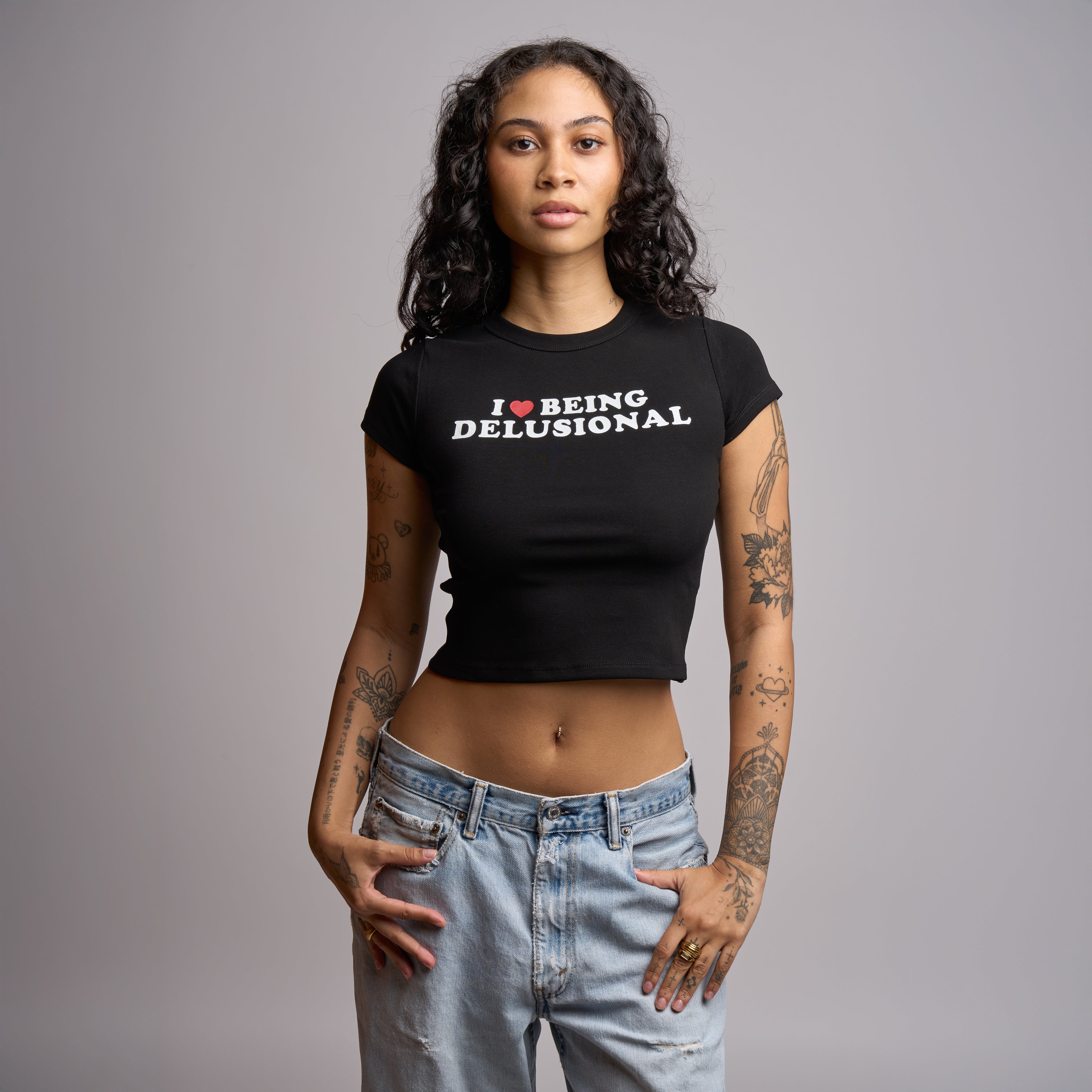 $14.99 Delusional Crop Top