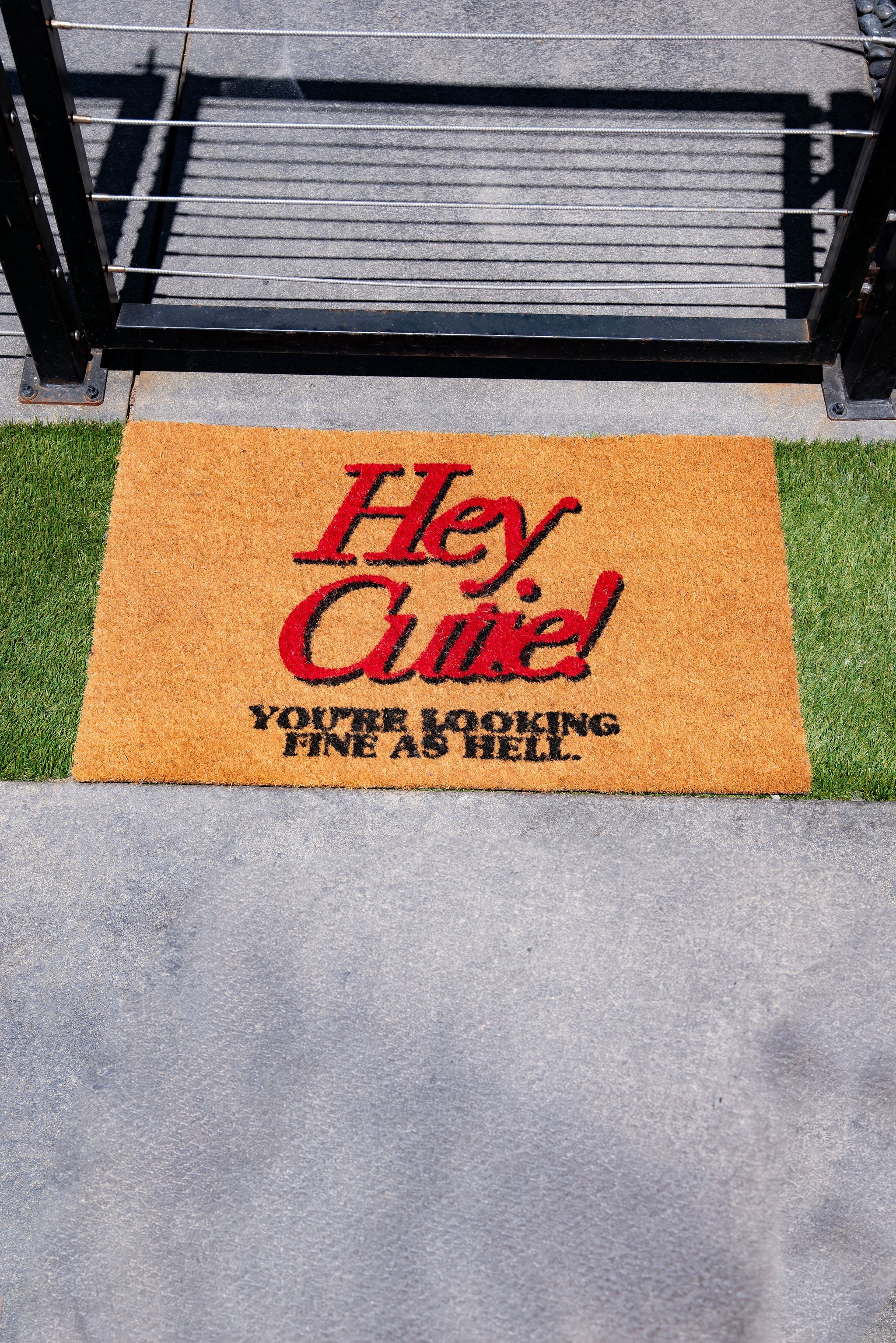 Toxic Home Hey Cutie Doormat