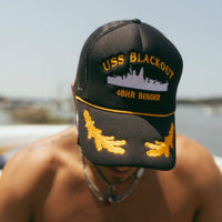 USS Blackout Trucker Hat