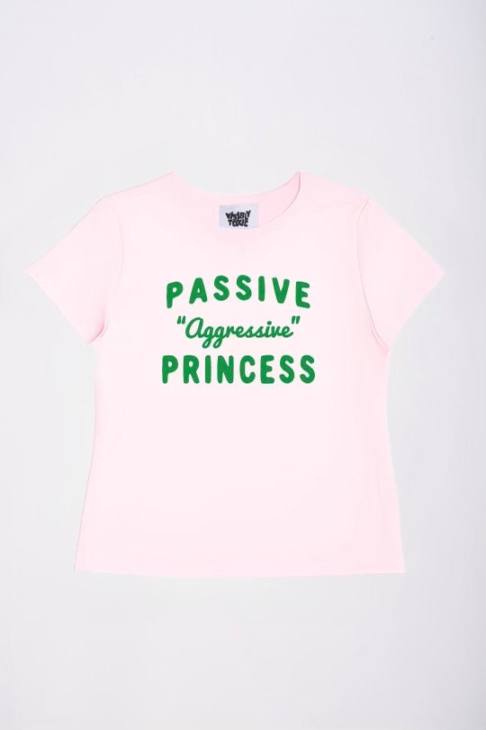 Passive Aggressive Princess Crop Top