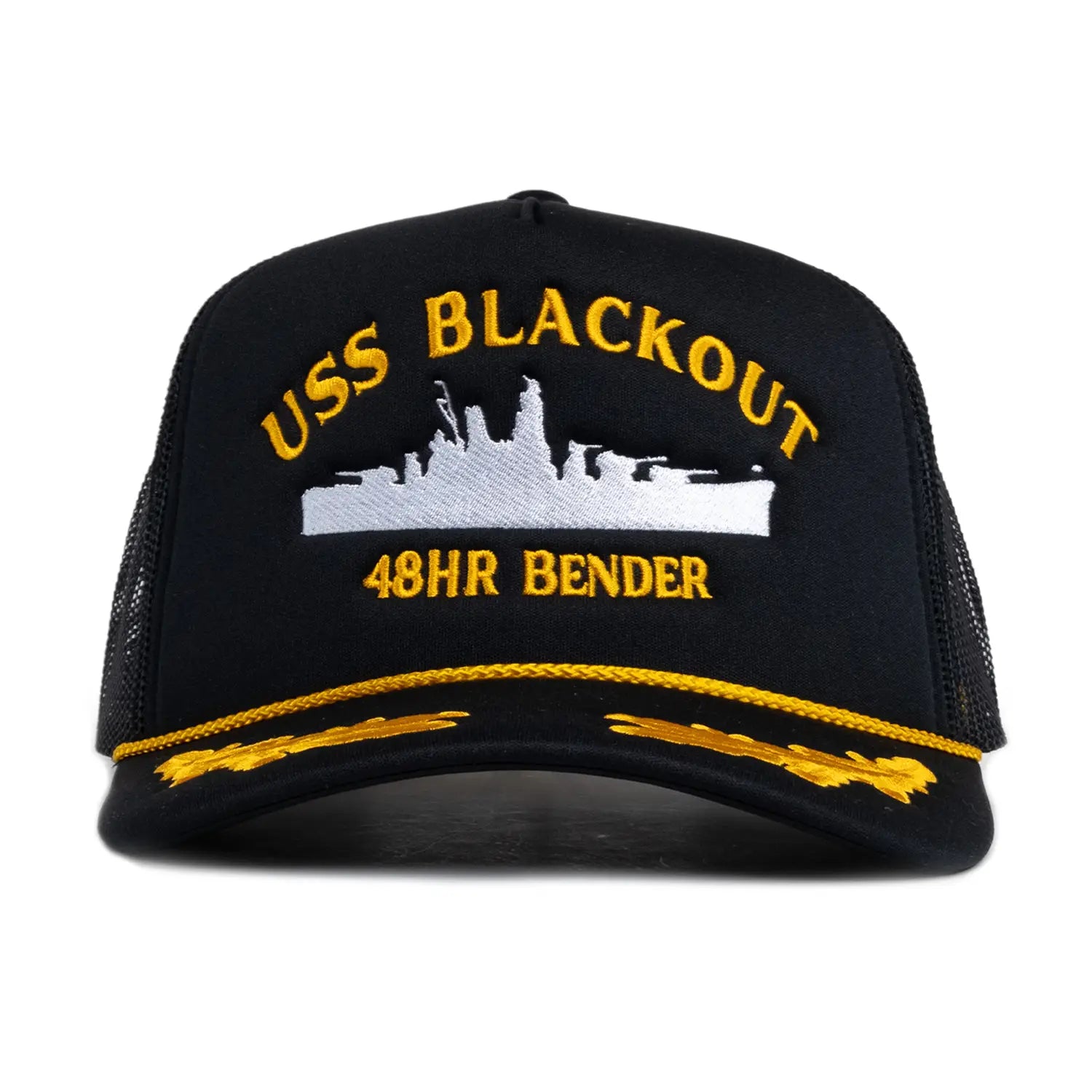 USS Blackout Trucker Hat